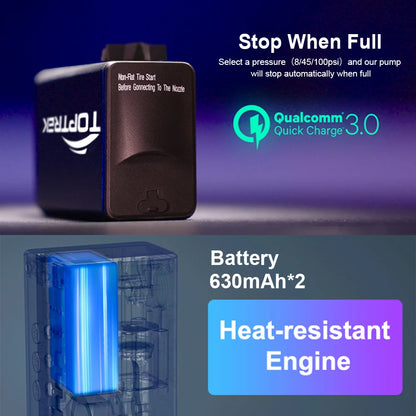 Mini Electric Air Pump for Bike Motorcycle and more