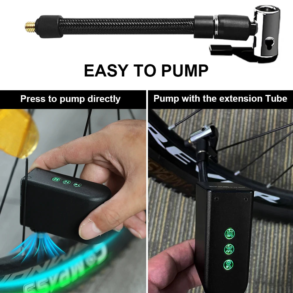 Mini Electric Air Pump for Bike Motorcycle and more