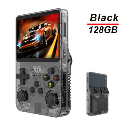 R36S Retro Game Console Arkos System 3.5" 64GB 15000+128G 20000+ Games