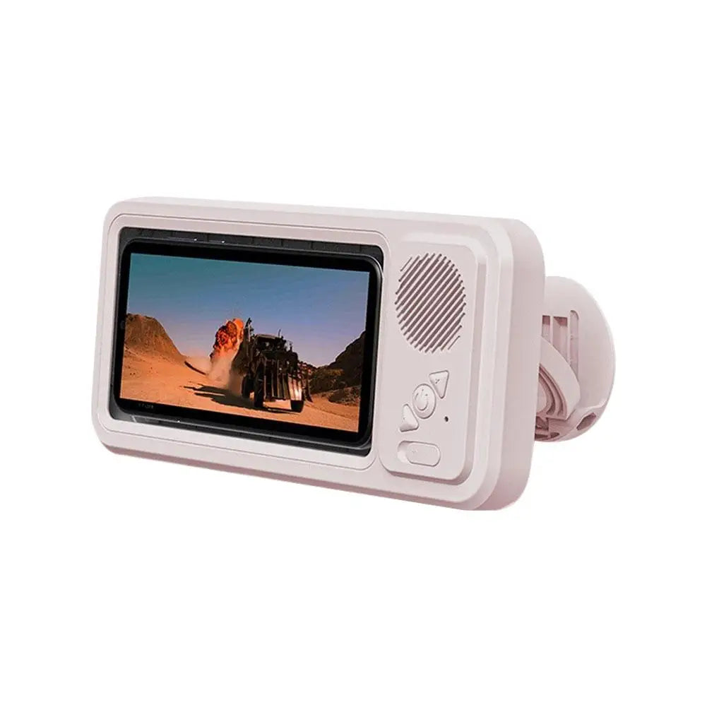 Z07 Waterproof Bluetooth Speaker Wall Mount Phone Holder For Shower Touchscreen Bathroom Box For Watching Videos
