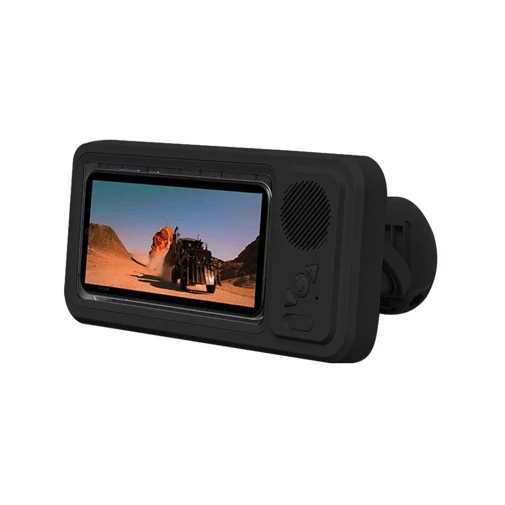 Z07 Waterproof Bluetooth Speaker Wall Mount Phone Holder For Shower Touchscreen Bathroom Box For Watching Videos