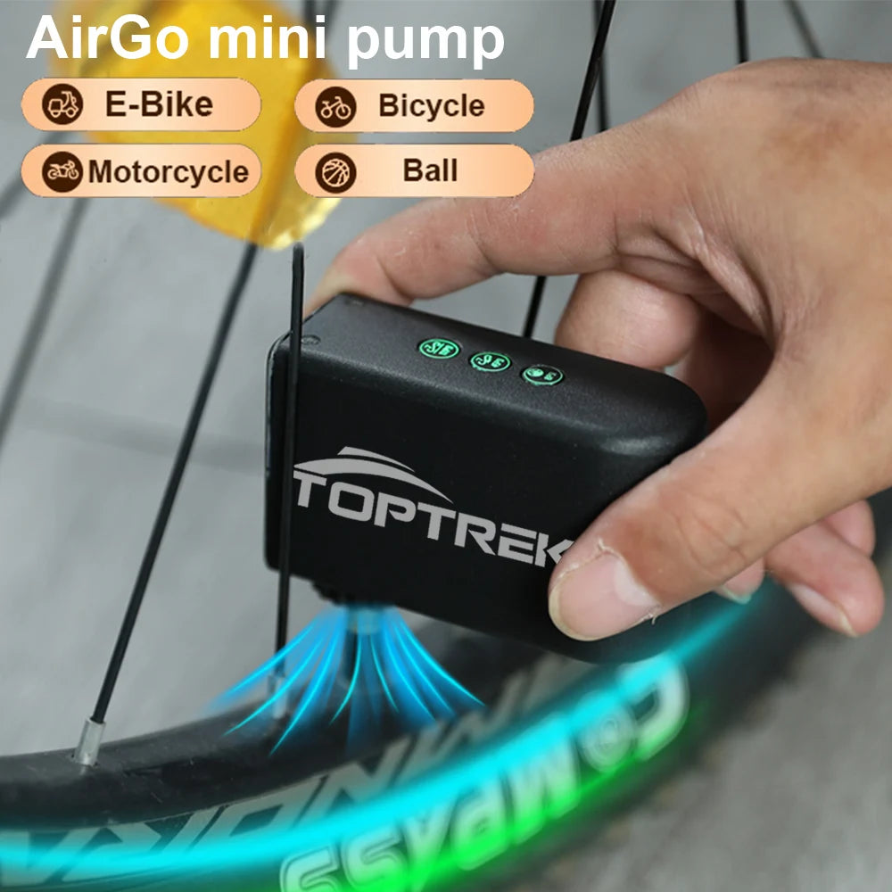 Mini Electric Air Pump for Bike Motorcycle and more