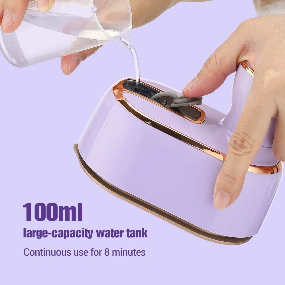110V/220V Portable Hand Held Hanging Ironing Machine Mini Electric Iron for Home Travel Dry and Wet Ironing Machine Steam Engine