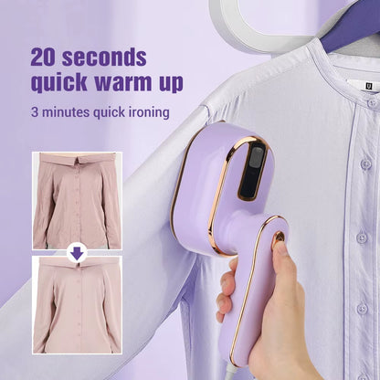 110V/220V Portable Hand Held Hanging Ironing Machine Mini Electric Iron for Home Travel Dry and Wet Ironing Machine Steam Engine
